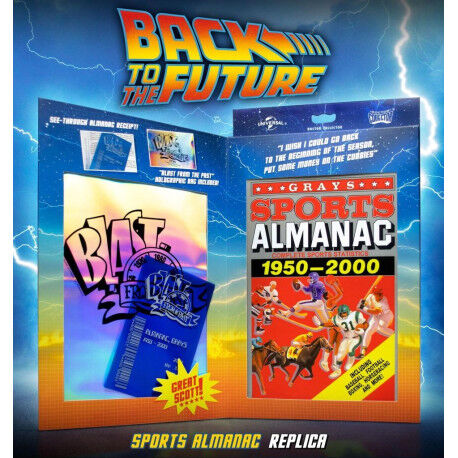 Réplica Almanaque Deportivo Regreso al Futuro