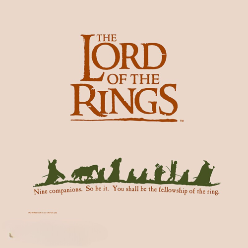Totebag El Señor de los Anillos