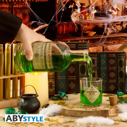 Set Botella y Vasos Poción Multijugos Harry Potter