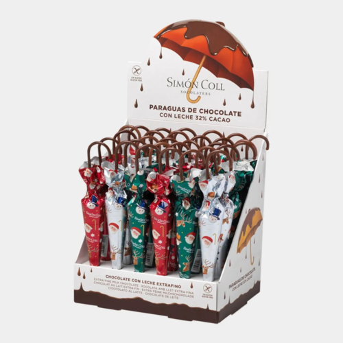 Simon Coll Paraguas Chocolate Navidad