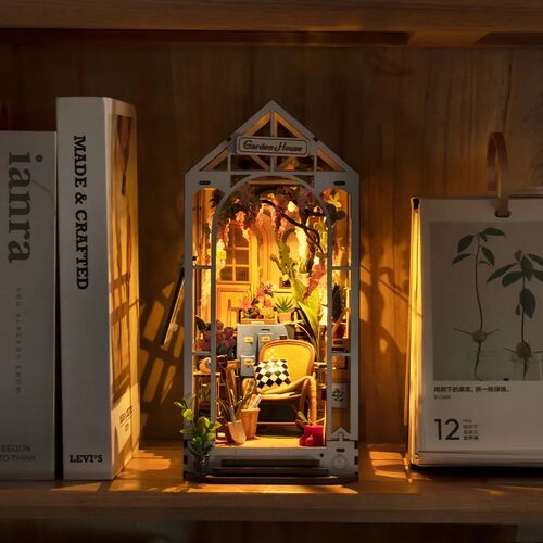 Kit Rincón Separador de Libros 3D Garden House