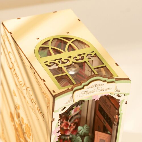 Kit Rincón Separador de Libros 3D Florar Corner