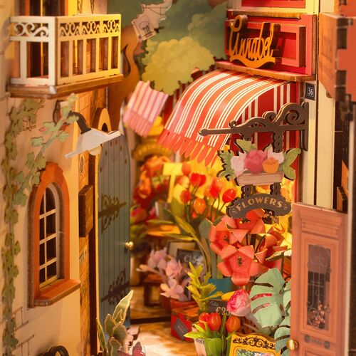 Kit Rincón Separador de Libros 3D Florar Corner