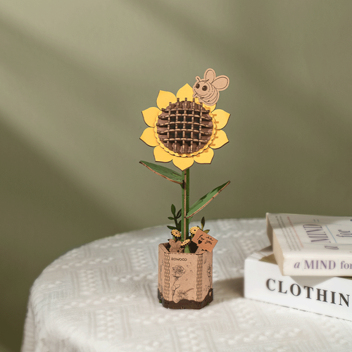 Rowood Puzzle 3D Girasol 154pz