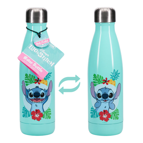 Botella Metálica Disney Lilo & Stitch Hawaiano