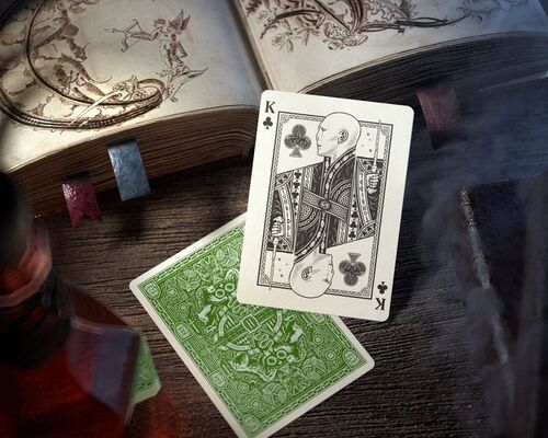 Juego Baraja Harry Potter Verde