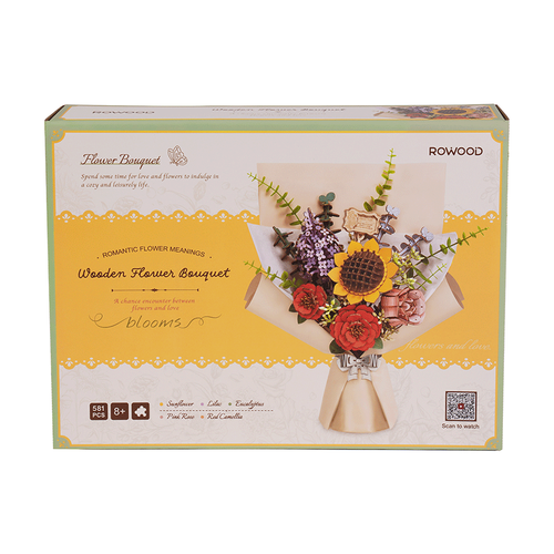 Rowood Puzzle 3D Bouquet 581Pz