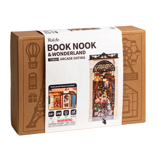 Rolife Book Nook 3D Arcade Dating 148pzs