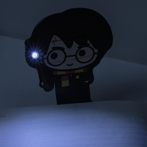 Marcapáginas con Luz Harry Potter