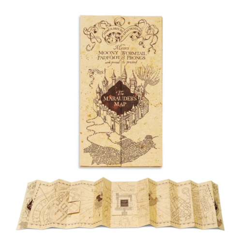 Mapa del Merodeador Harry Potter