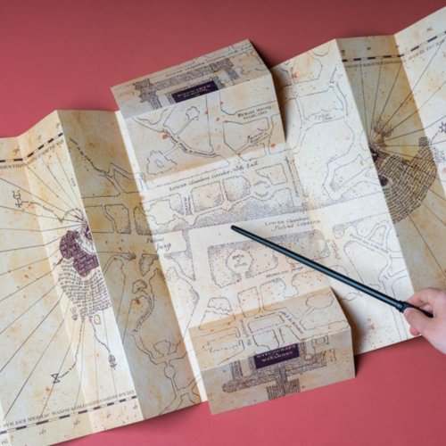 Mapa del Merodeador Harry Potter
