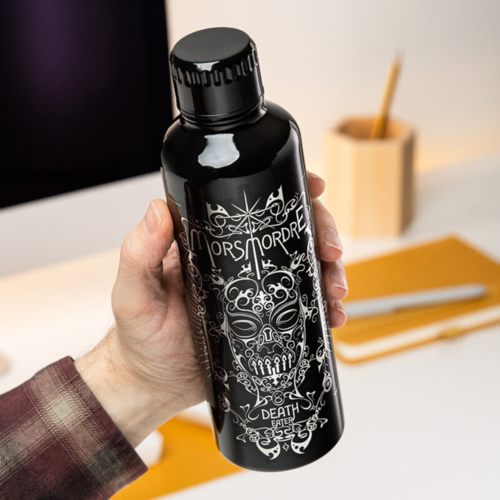 Botella Metálica Marca Tenebrosa Harry Potter