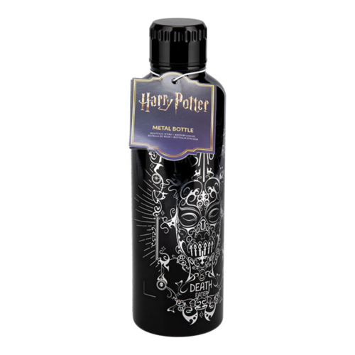 Botella Metálica Marca Tenebrosa Harry Potter