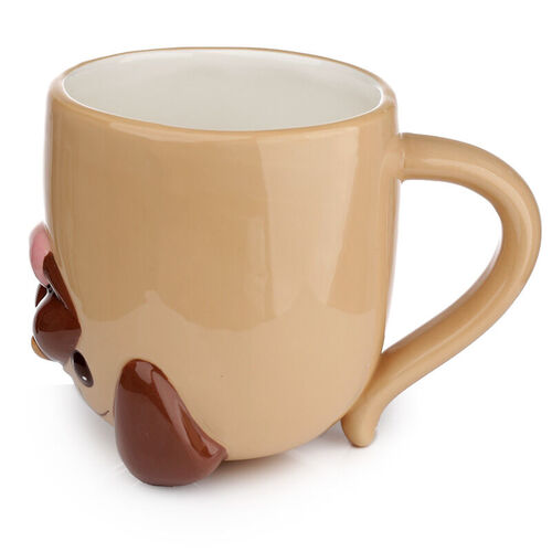 Taza 3D Upside Down Mug Perro Carlino 590ml