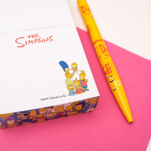 Memo Bloc Los Simpsons