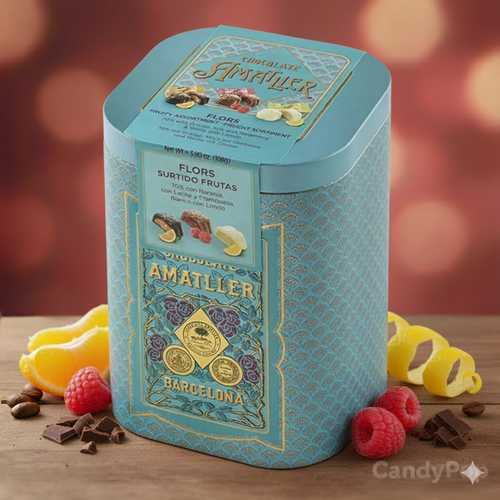 Amatller Lata Surtido Flores de Frutas 108g