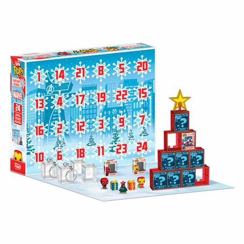 Calendario Adviento Marvel Bitty POP