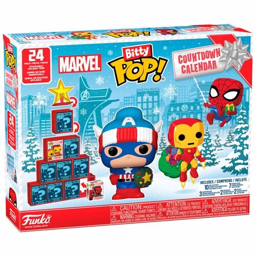 Calendario Adviento Marvel Bitty POP