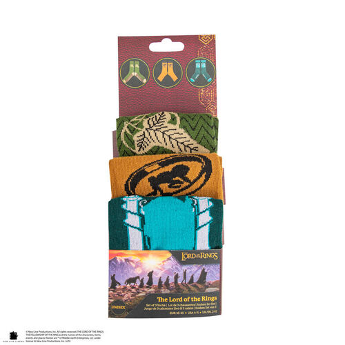 Set de 3 Calcetines El Señor de los Anillos