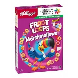 Kelloggs Froot Loops Marshmallow 315g (USA)