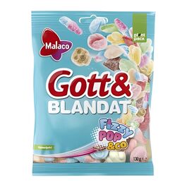 Malaco Gott & Blandat Fizzy Pop (Mix Ácido) - Edición Suecia 130g