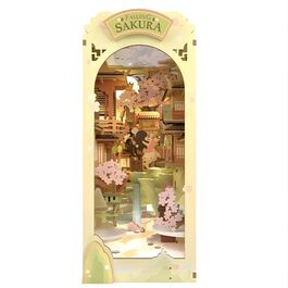 Book Nook "Eternal Library" - Kit Miniatura con Luz LED (Rolife)