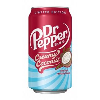 Dr Pepper Creamy Coconut 355ml
